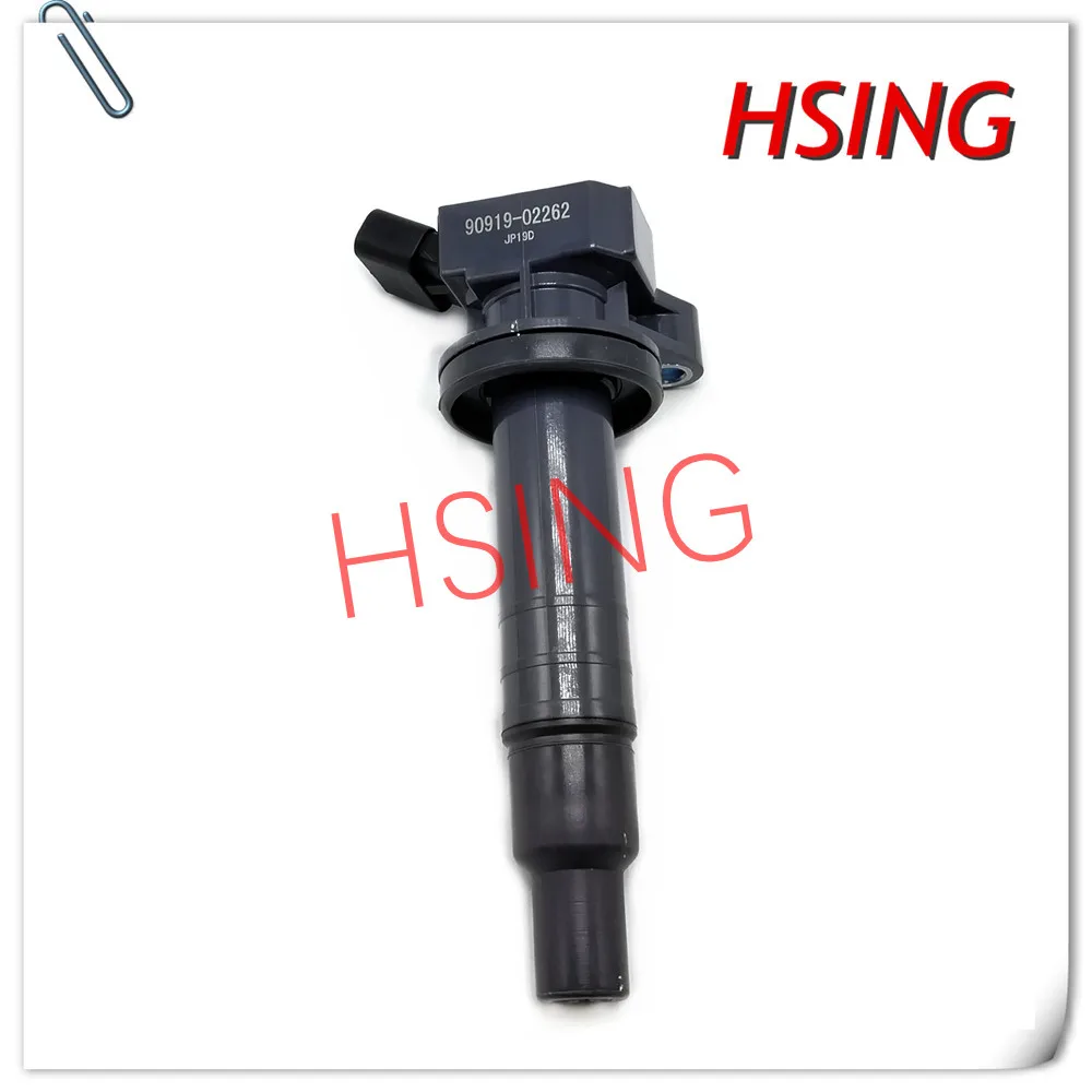 HSINGYE новая катушка зажигания #90919 02262 для Toyota Yaris Corolla Passo Altis Belta *** часть № 9091902262 90919