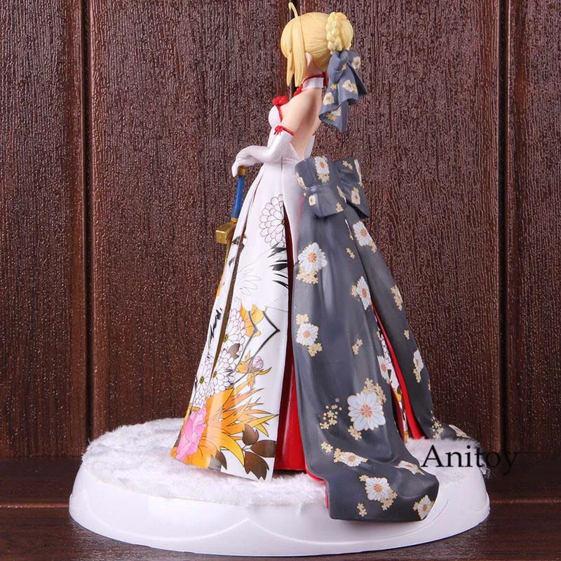 Платье-кимоно Fate Stay Night Saber Ver. ПВХ Fate фигурка Коллекционная модель игрушки