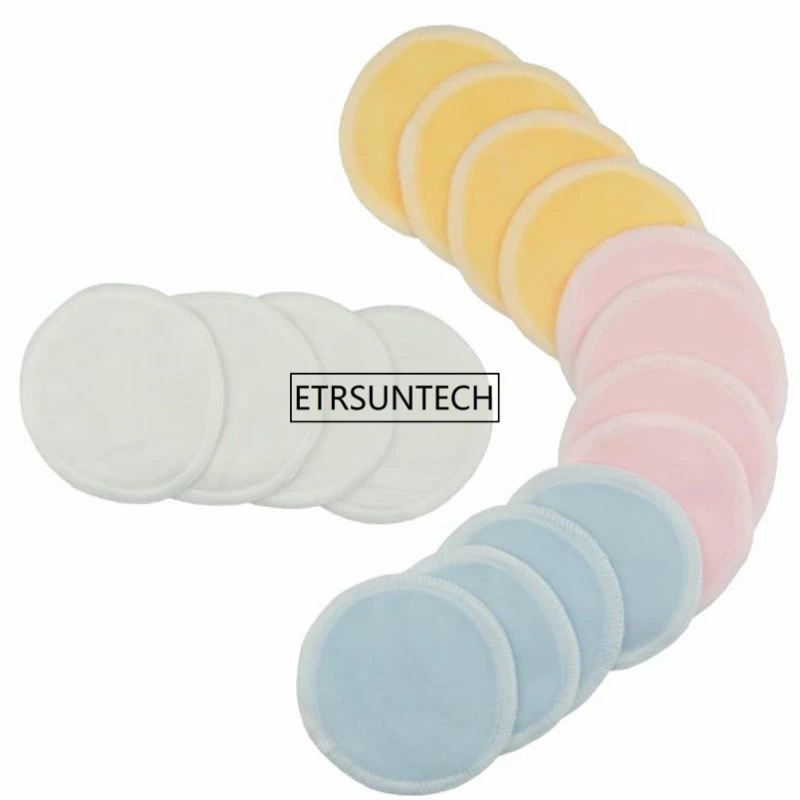 100pcs Makeup Remover Face Cleansing Cotton Eye Shadow Lipstick Washable Reuse Cosmetic Clean Cotton Pads Beauty Tools F3209