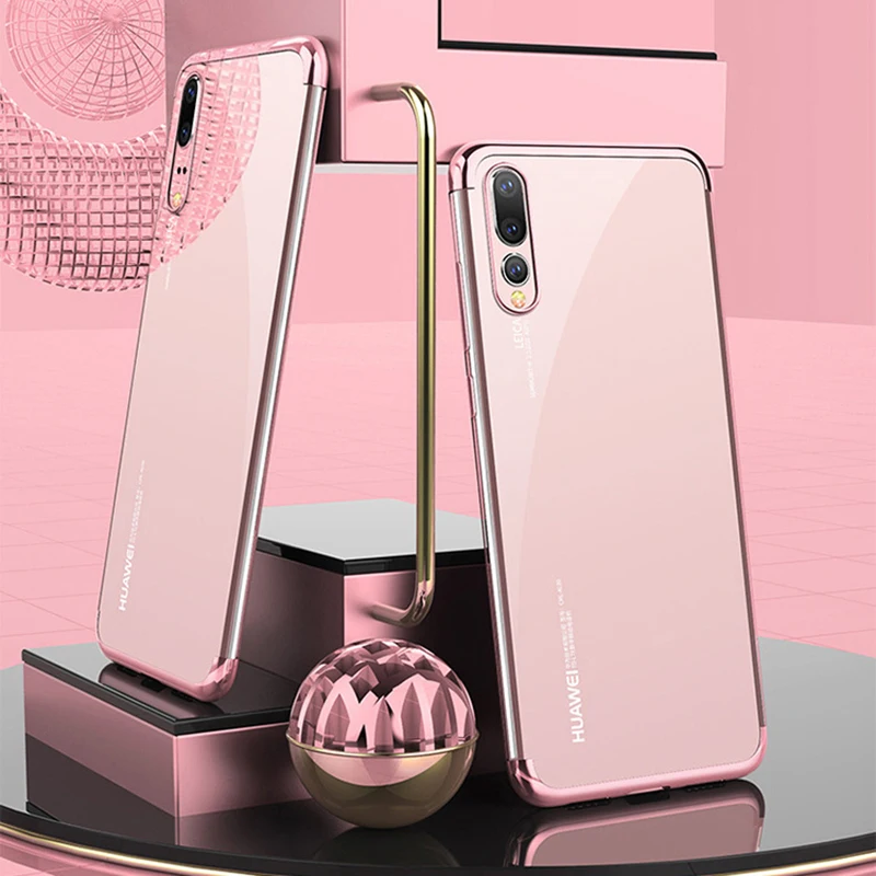 Прозрачный мягкий силиконовый чехол SIXEVE для Huawei P20 P10 Plus P8 P9 Lite 2017 Honor 8 9 View 10 V10 V9 Play