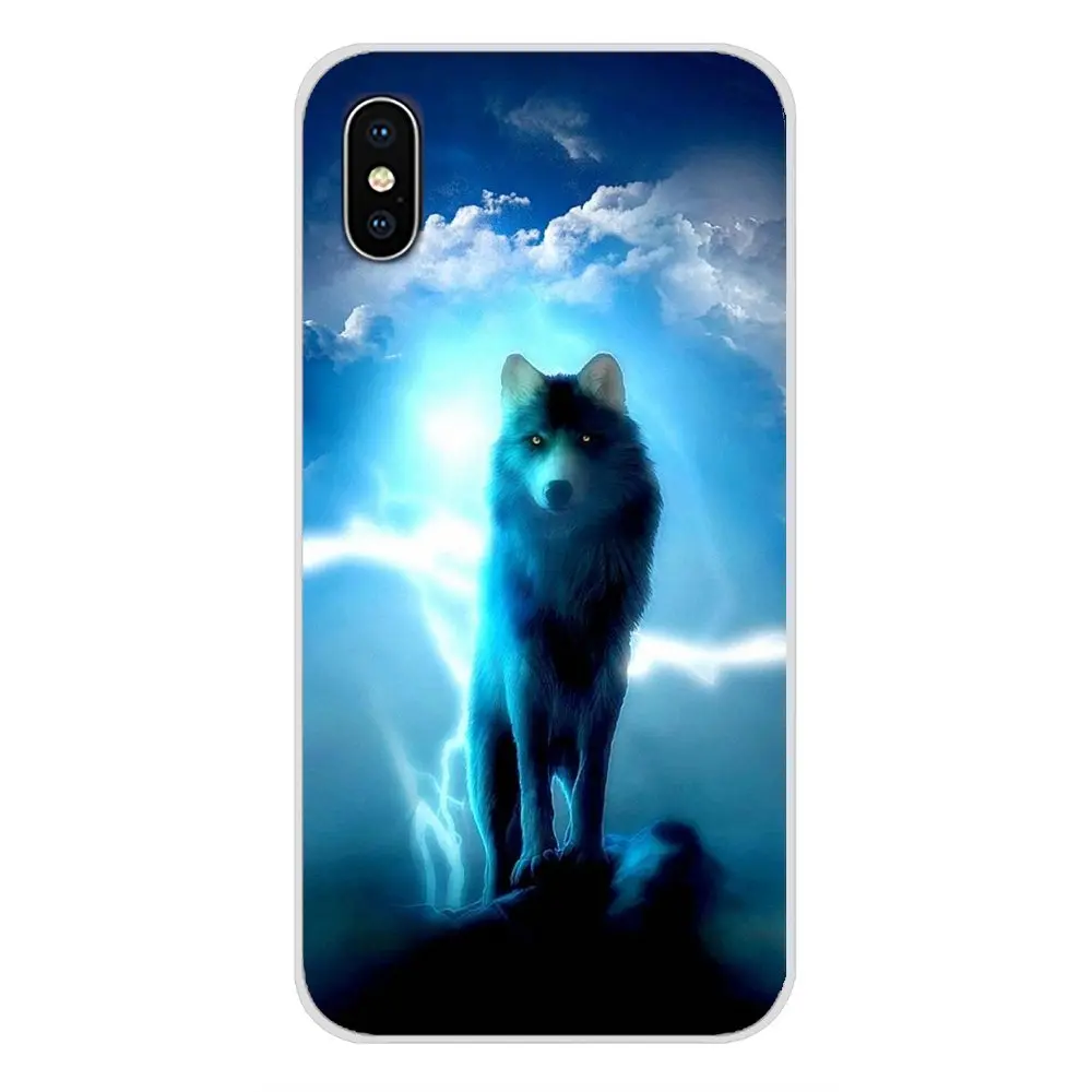 Wolf animal для Huawei P Smart Mate Honor 7A 7C 8C 8X 9 P10 P20 Lite Pro Plus Аксессуары чехлы