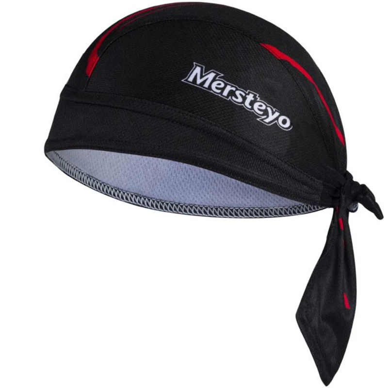 Summer Cycling Caps For Men Letter Print Headscarf Outdoor Sports Running Quick Dry Riding Bandana Pirate Headband Bicycle Hat | Спорт и