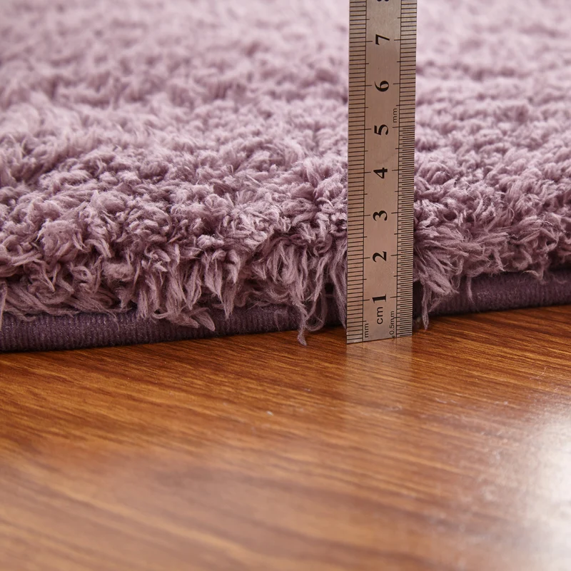 Супермягкий плюшевый теплый коврик для ванной с эффектом памяти душа 9 цветов