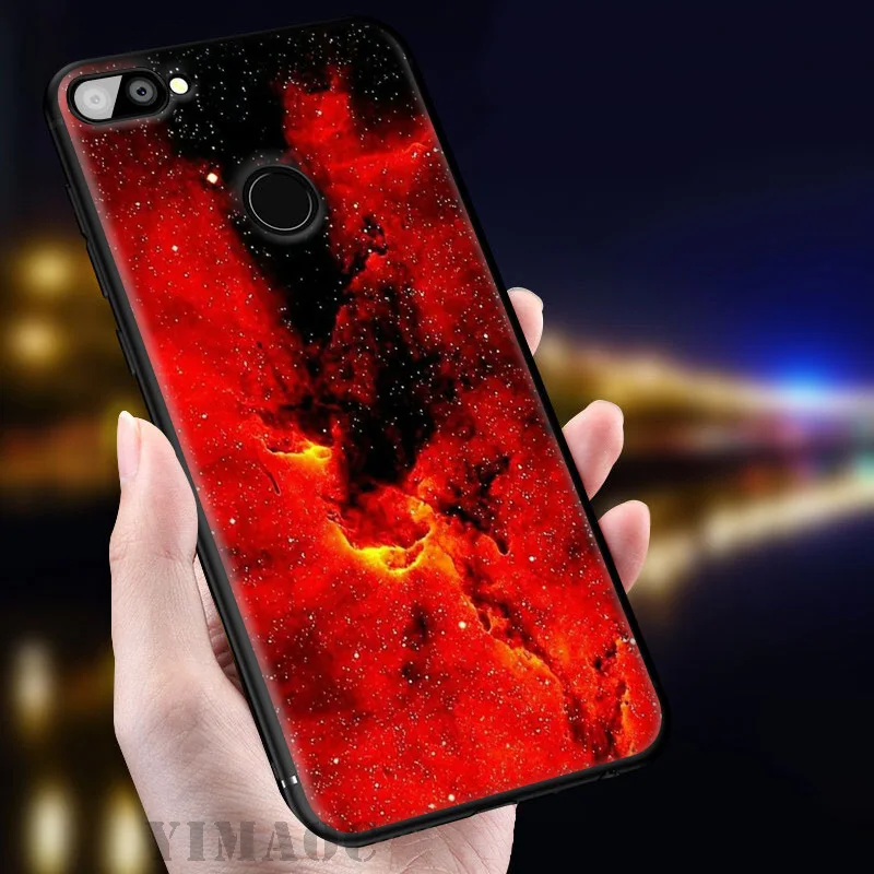 Yimaoc фиолетовый Mitsubishi Space Star мягкий чехол для huawei Honor вид 20 10 8X8 8C 6A 7A 7X 7C Lite рro Y9 Y7 Y6
