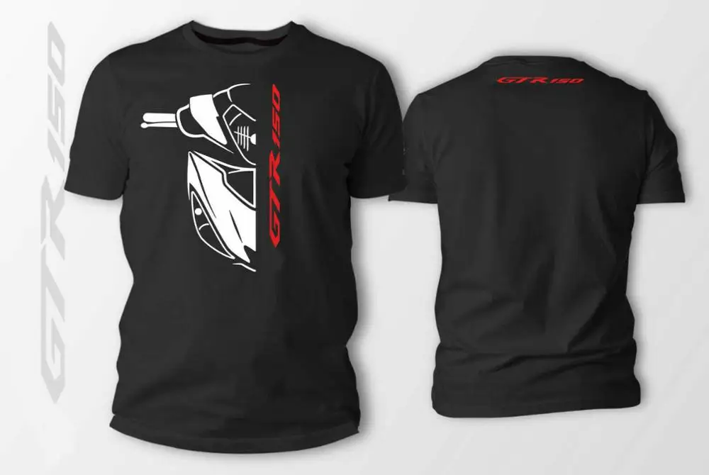 

Double Side Hon Gtr 150 Motorcycle Black Men 2019 Brand Clothing Tees Casual Male Designing T Shirt Cheap T Shirts