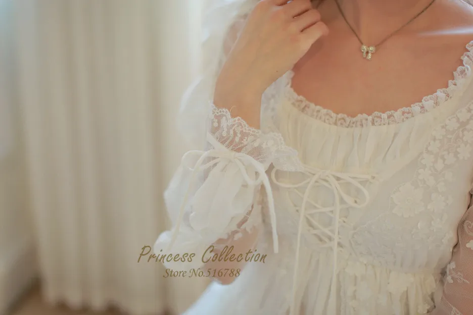 Бесплатная доставка высокое качество королевская женская ночная рубашка одежда