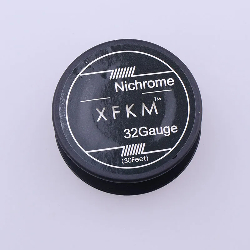 XFKM NI80 10 м/рулон провода для электронной сигареты RDA нагревательные провода нихрома предварительно построенные катушки нагревательные катушки провода для RDA RBA Атомайзер - Цвет: 32