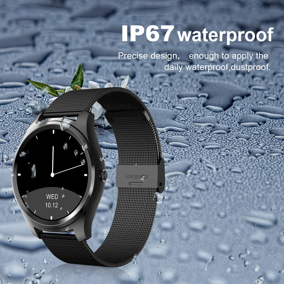 Diggro DI03 Смарт часы сообщение Push MTK2502C IP67 водонепроницаемый монитор сердечного ритма дистанционное управление камера Smartwatch IOS Android