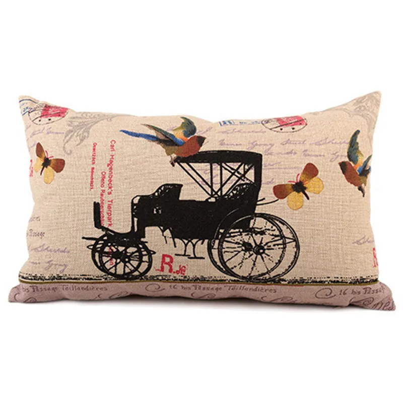 Новые Nordic моды вид печатных Подушки Детские кровать диван Главная Декоративные