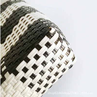 Большие летние сумки ручной работы пластиковая пляжная сумка корзины дорожные