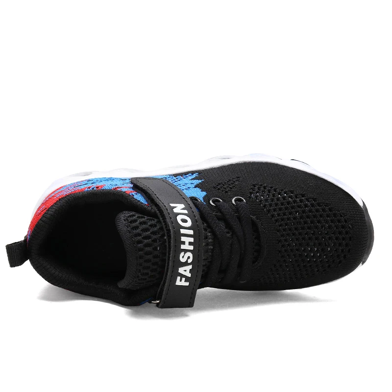 Детские кроссовки дышащие спортивная обувь для бега и прогулок мальчиков