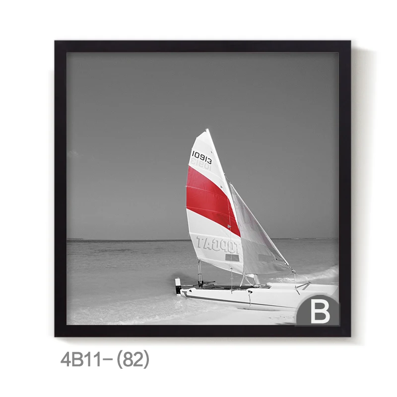 2018 Hot sell scenery Art printing poster wall decorative painting Smooth sailing Bright No Framed modern living room home decor | Дом и сад