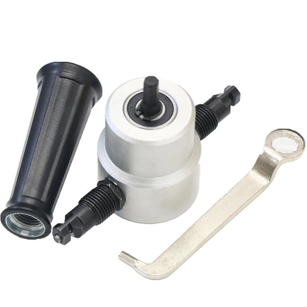 Металл с двойной головкой лист инструменты дрель резак увидел вложения Мощность