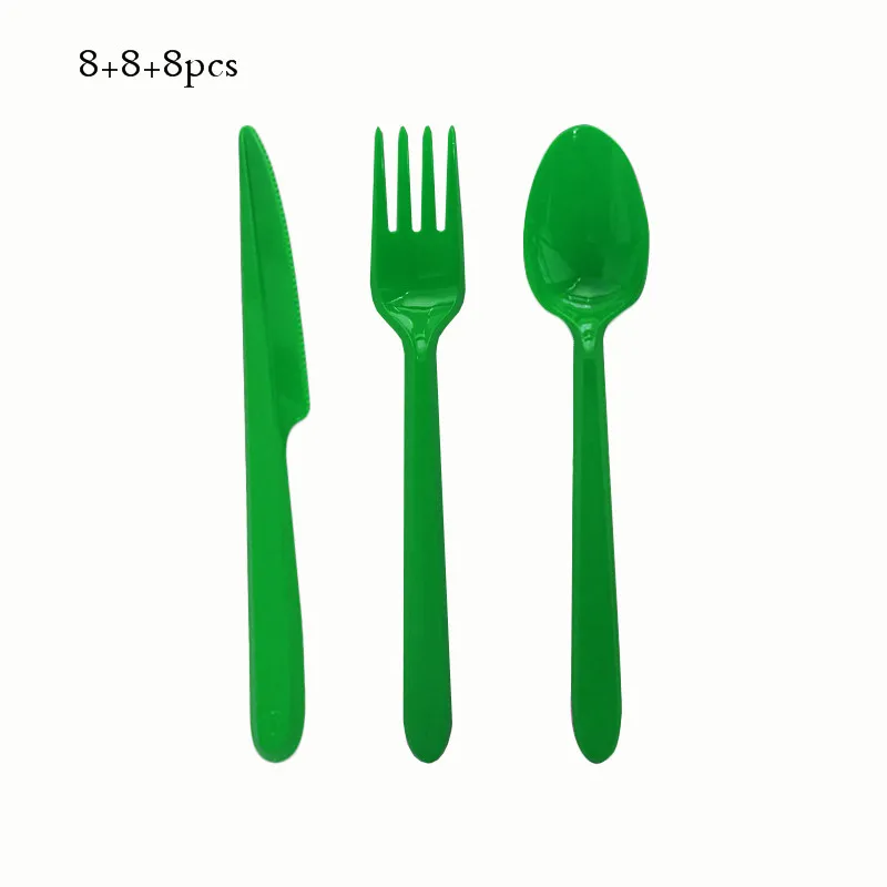Green-sets Тематическая вечеринка на день рождения в джунглях сафари сувениры в виде животных из мультфильмов детские вечерние наборы для душа украшения для детей Товары для вечеринок на день рождения - Цвет: Green-sets