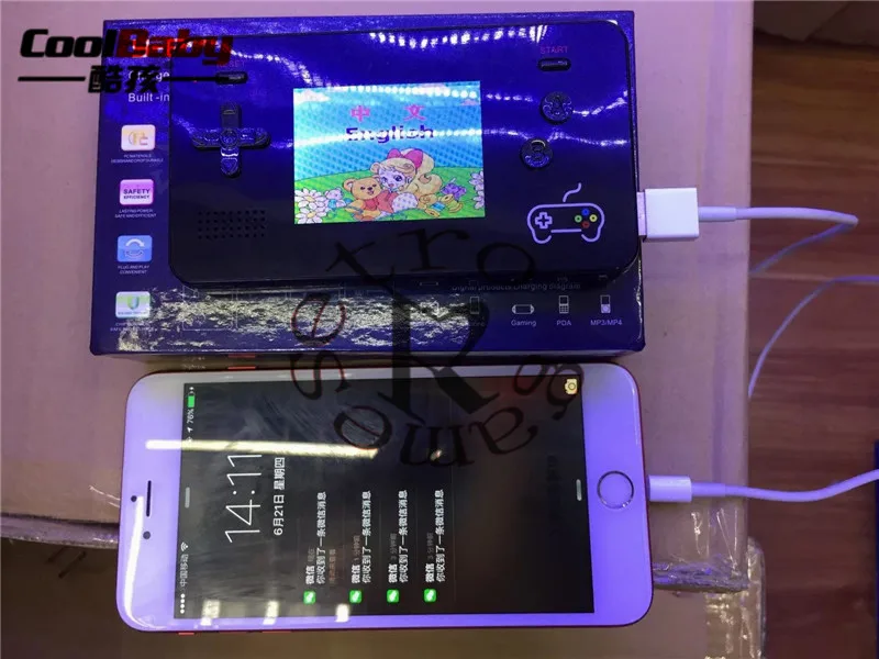 Бесплатная доставка Y 6 Y6 Ретро игра 188 классические игры мобильный 5000mAh