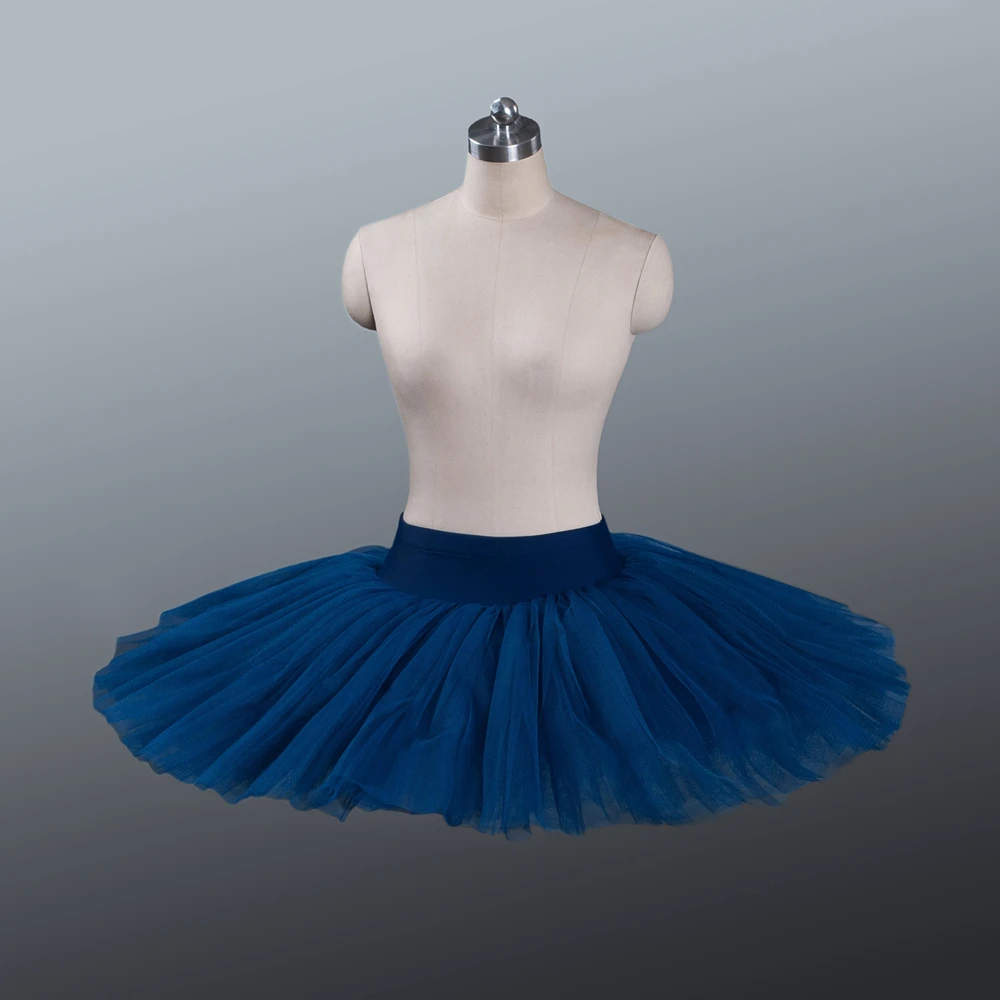 navy blue Черно-синяя балетная пачка-пачка для девочек, балетные костюмы BT8923 - Цвет: navy blue