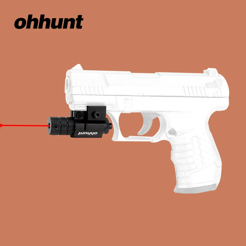 Ohhunt JG5 Тактический Red Dot лазерный прицел ласточкин хвост или Пикатинни Крепление для охотничьего ружья пистолет дробовик