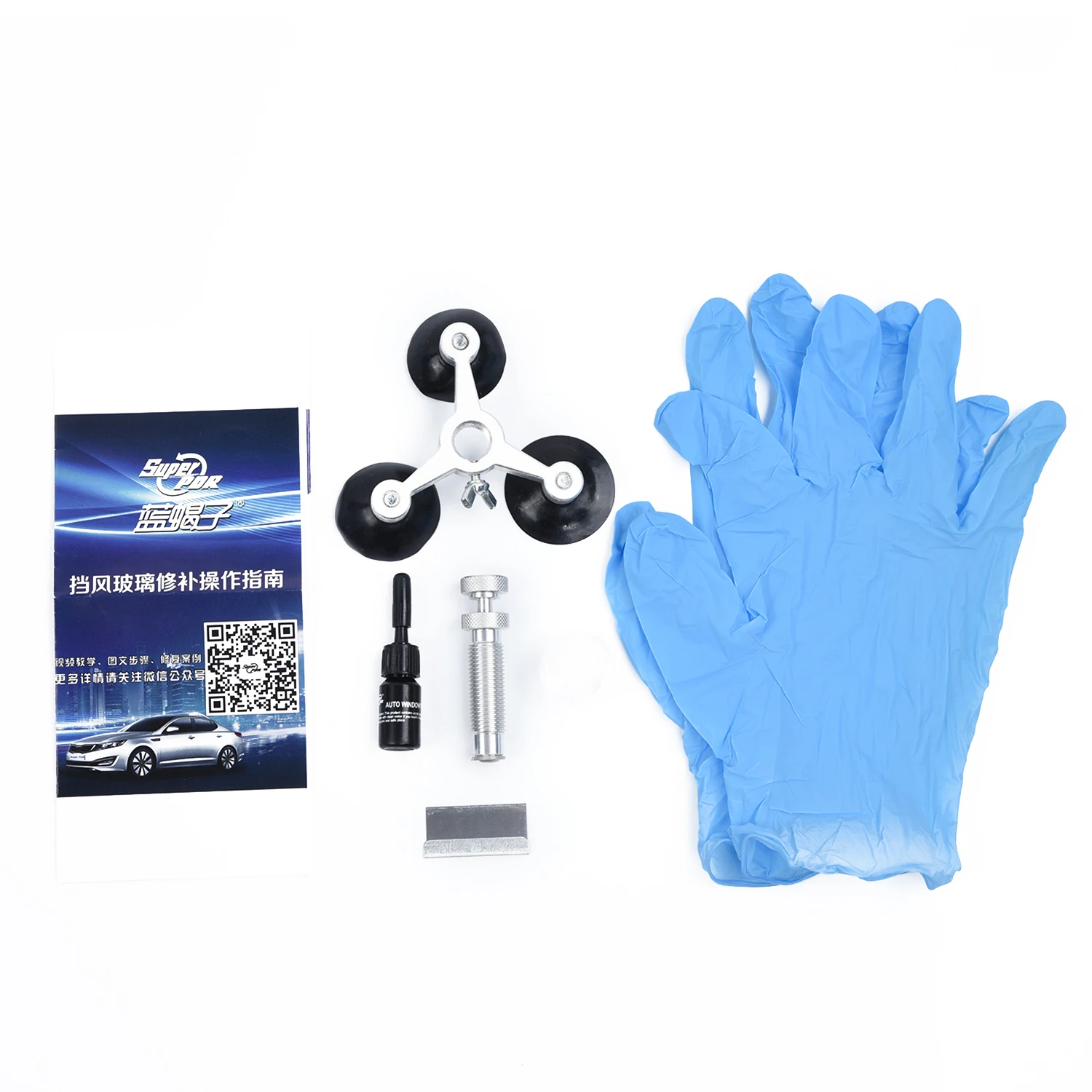 

Replace Cracked Glass Repair Kit Car Window Tools Accessory Windshield Scratch Extra Pro Kits Parts fix paint care