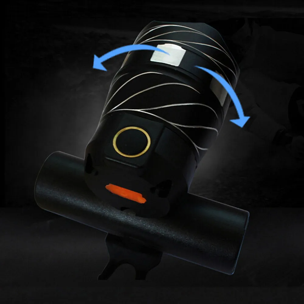 Светодиодный велосипедный светильник XML T6 перезаряжаемый через USB|light front|bike light