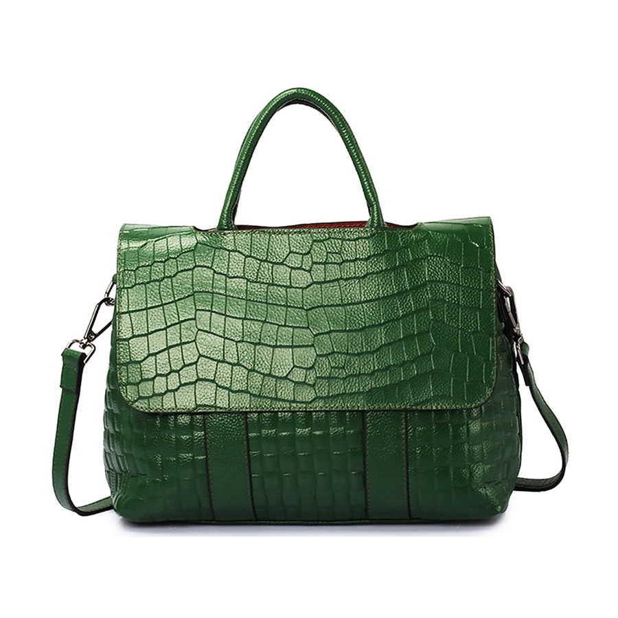 Роскошные Сумки аллигатора Crossbody сумки для Для женщин 2018 дамы Пояса из
