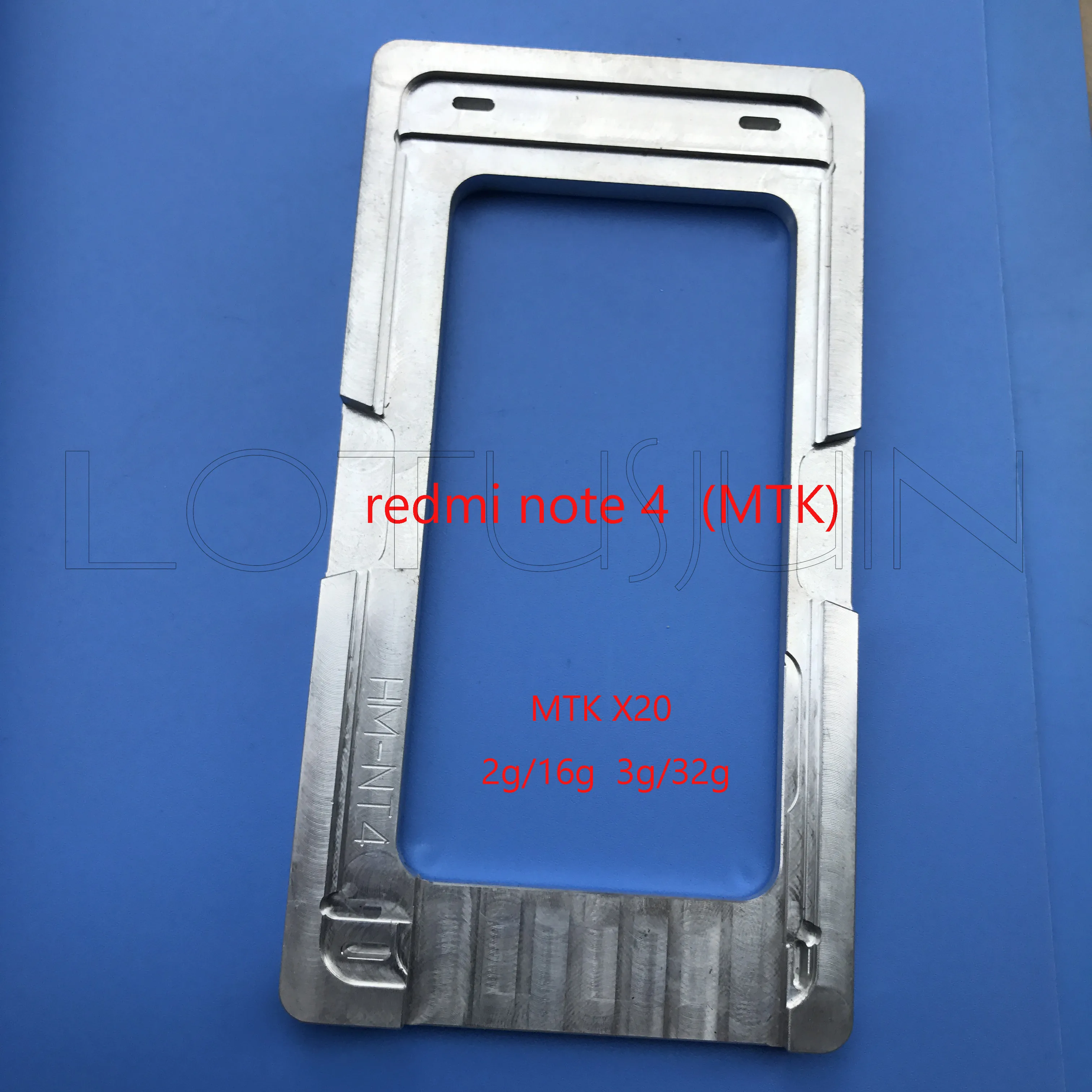 Aluminium Metal Alignment LCD Glass OCA Lamination Positioning mold Mould for xiaomi Redmi Note 2 3 4 5A Y1 lite Prime | Мобильные