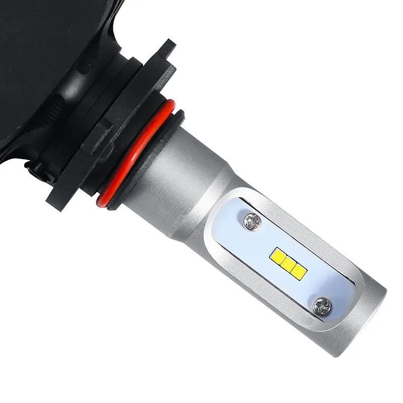 Vicmax 9005 HB3 9006 HB4 H11 H4 H7 LED H1 H3 авто фар S1 50 Вт 8000LM 6000 К автомобильных лампы все в одном csp