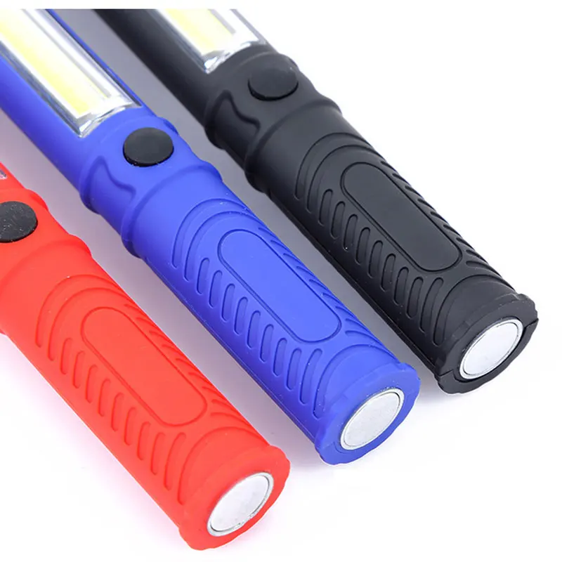 Многофункциональный COB светодиодный мини фонарик для осмотра с нижним магнитом и