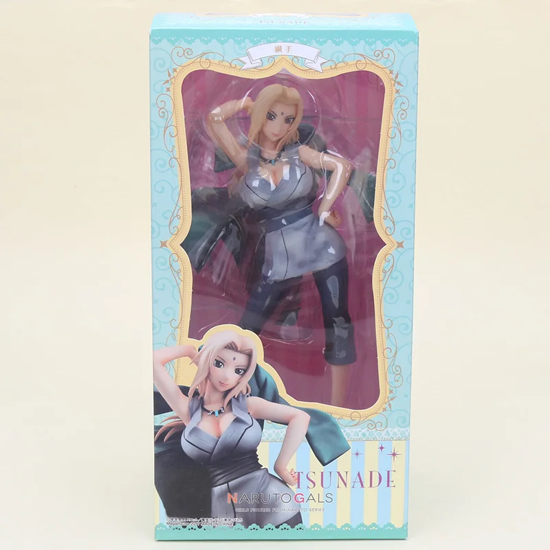 Tsunade in box Аниме Наруто девушки фигурка игрушка Naruto tsunade Hyuuga Хината Сакура Харуно фигурка ПВХ Новая коллекция Фигурки игрушки - Цвет: Tsunade in box