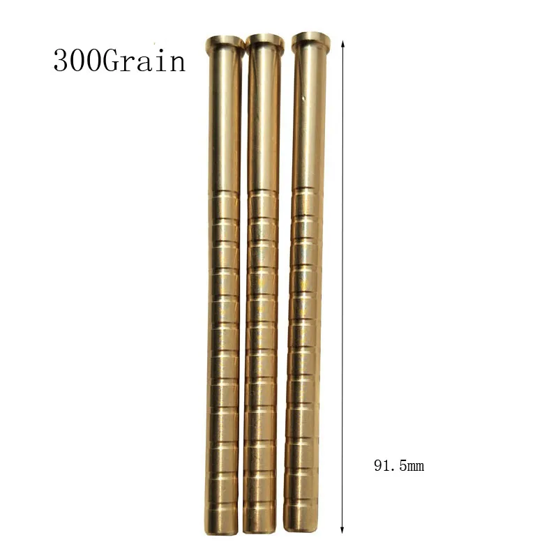 12pcs Archery Copper Base 100Gn 150Gn 200Gn 250Gn 300Gn Insert Connecting Arrowhead For ID6.2mm Arrow Shaft Hunting Accessory | Спорт и