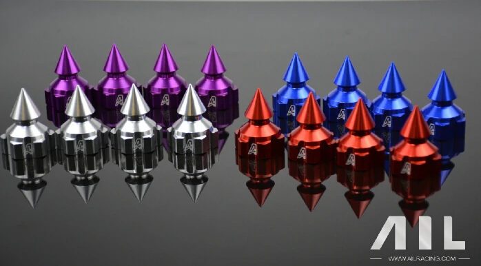 Алюминиевая острая шипа позвоночник блокировочное колесо пылезащитная крышка