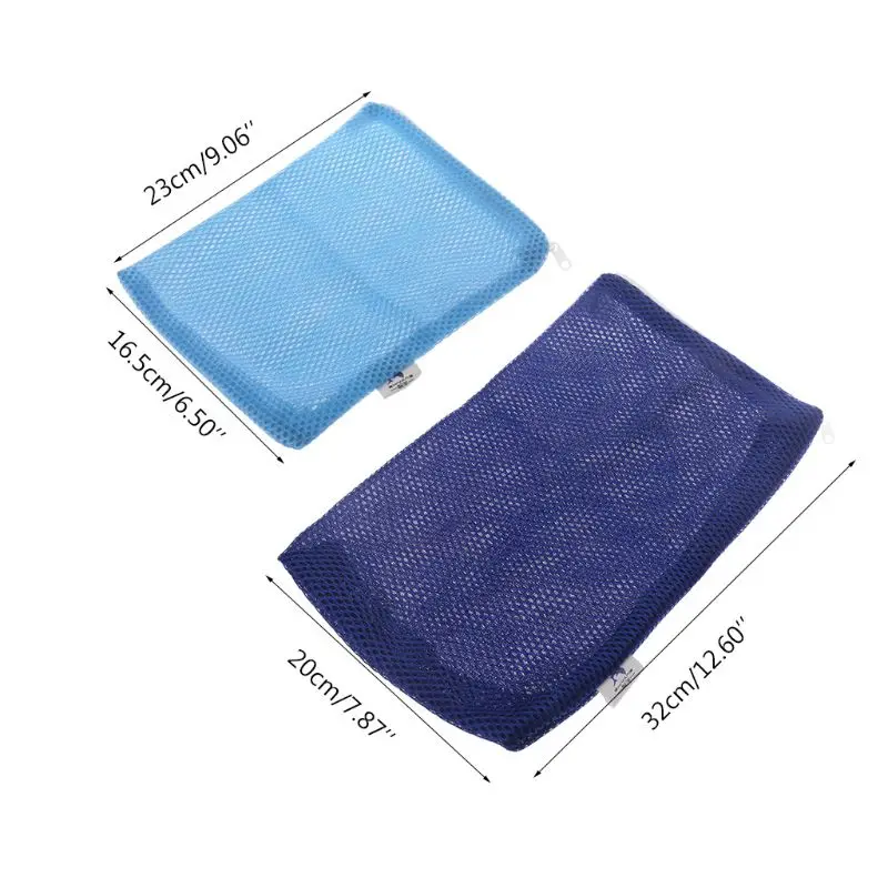 1 шт. Сетчатая Сумка для фильтров из полиэстера сумка аквариума пруда на молнии |