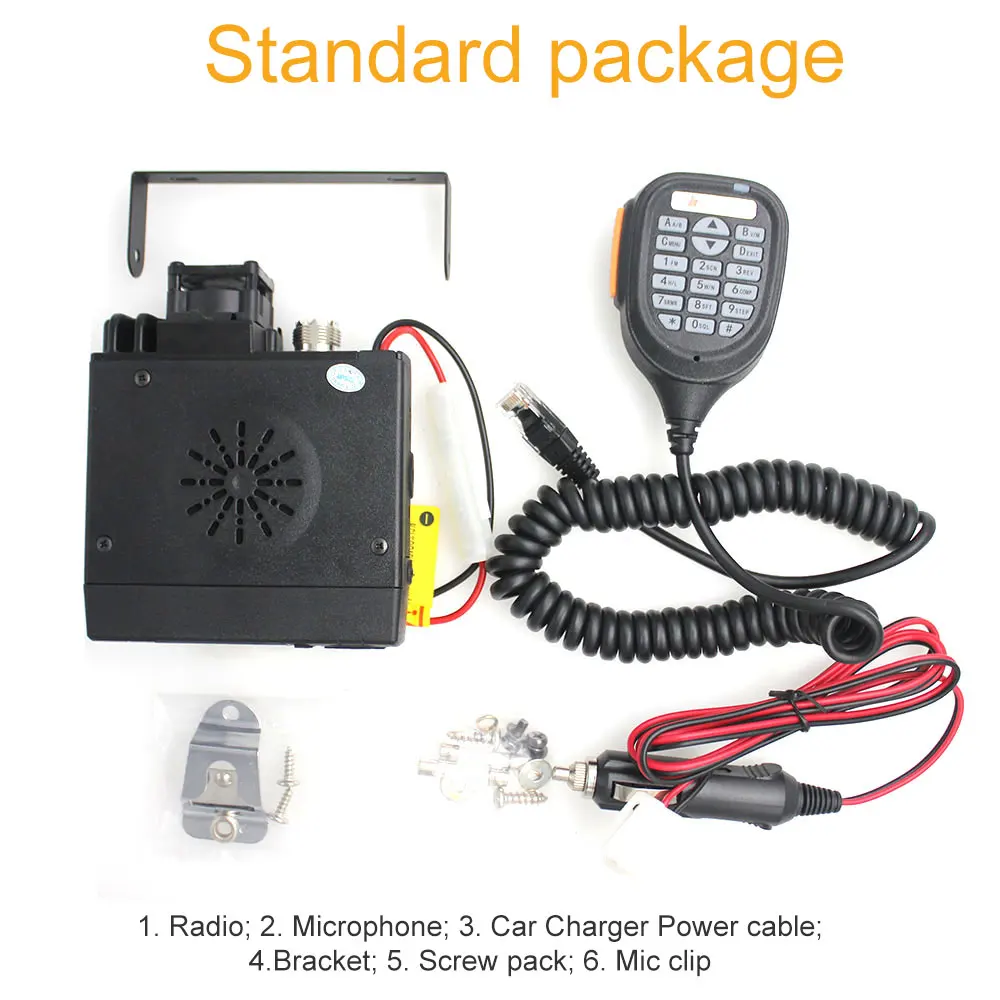 Портативная рация ANYSECU BJ 218 25 Вт 136 174 МГц и 400 470 50 км|walkie talkie|mini mobile radiodual band walkie talkie |