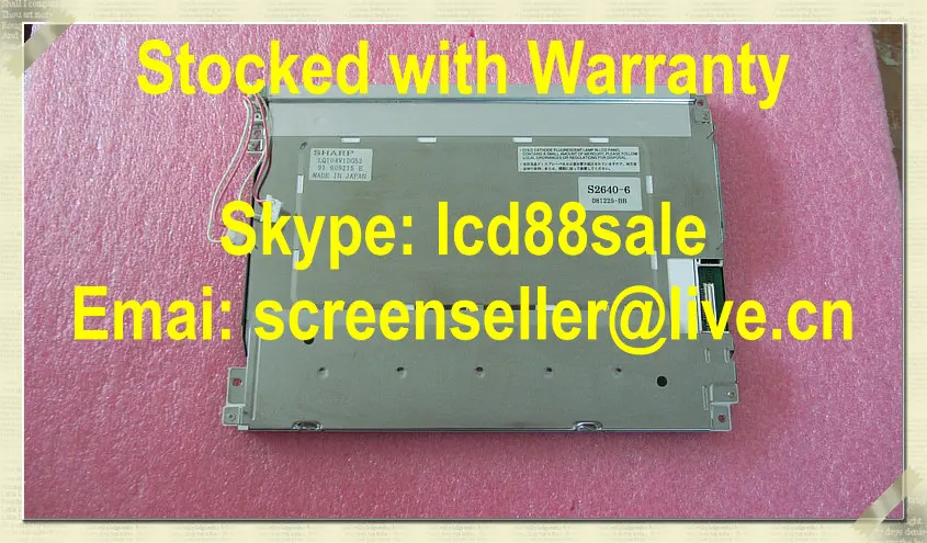 best price and quality original   LQ104V1DG52  industrial LCD Display