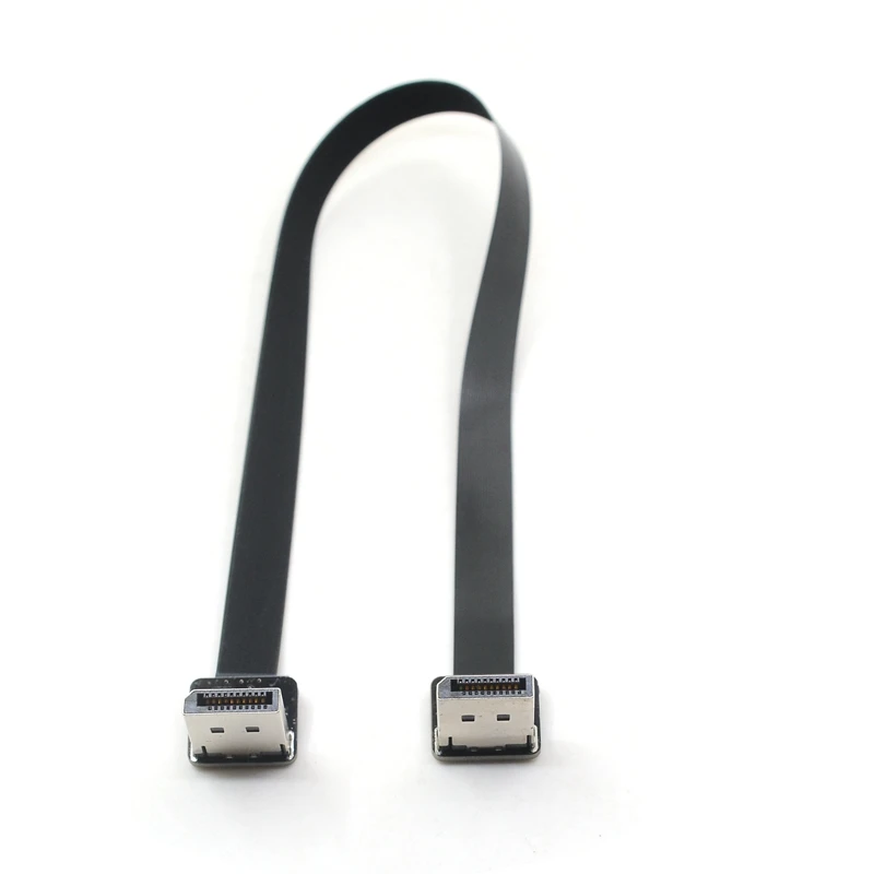 Кабель DisplayPort FPV DP 4K 60Hz 1 2 версия шнур локоть угловой адаптер 5 см 100 FPC Дисплей порт