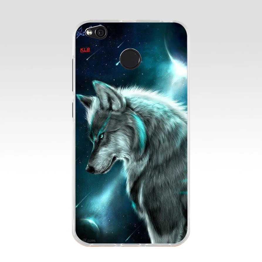 12 29 colorful Lion Tiger leopard Wolf TPU Soft Silicone Phone Case for Xiaomi Redmi 4X 4A 5A 6A 6 Note 5a pro mi a1 8 lite Cover - Color: 12