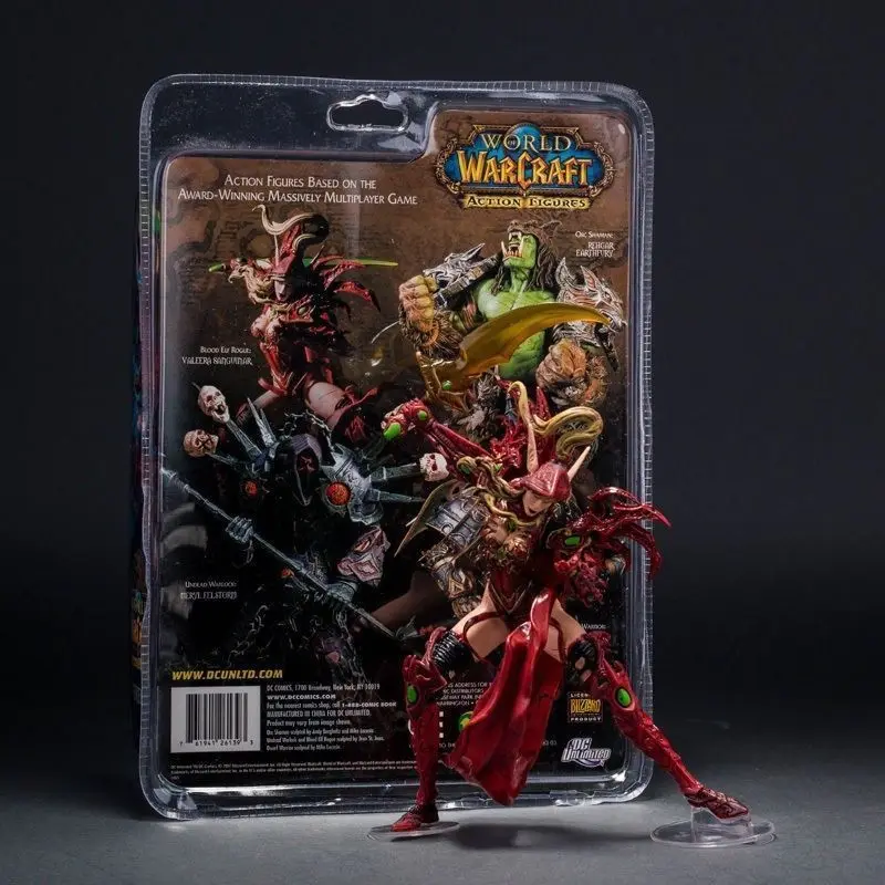 WOW WORLD Эльф крови разбойник валира SANGUINAR фигурки героев игрушка в подарок из аниме
