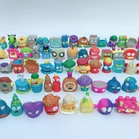 100pcs1lot garbage grossery gang doll figure 3cm 796 action figures brinquedo pvc doll collection model toys gifts