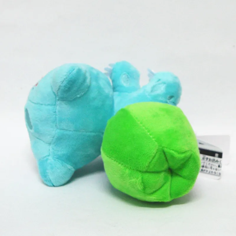 Мультяшные персонажи аниме Bulbasaur Evolution Ivysaur Venusaur pkm Мягкие плюшевые игрушки милые плюшевые игрушки подарки для детей