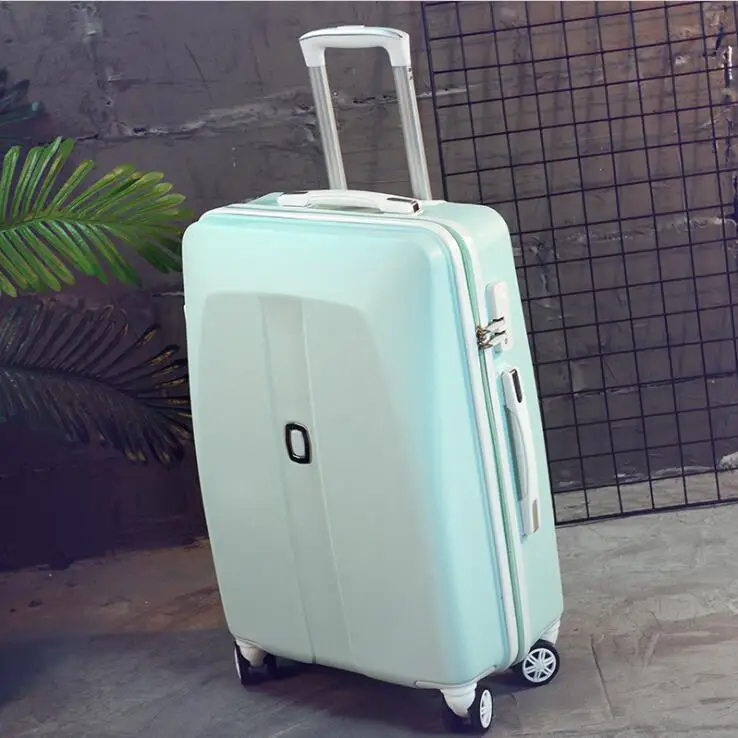 3 Travel tale 2" 24" 26 дюймов Чемодан-тележка на колесиках чемоданы в стиле ретро для девочек - Цвет: 3