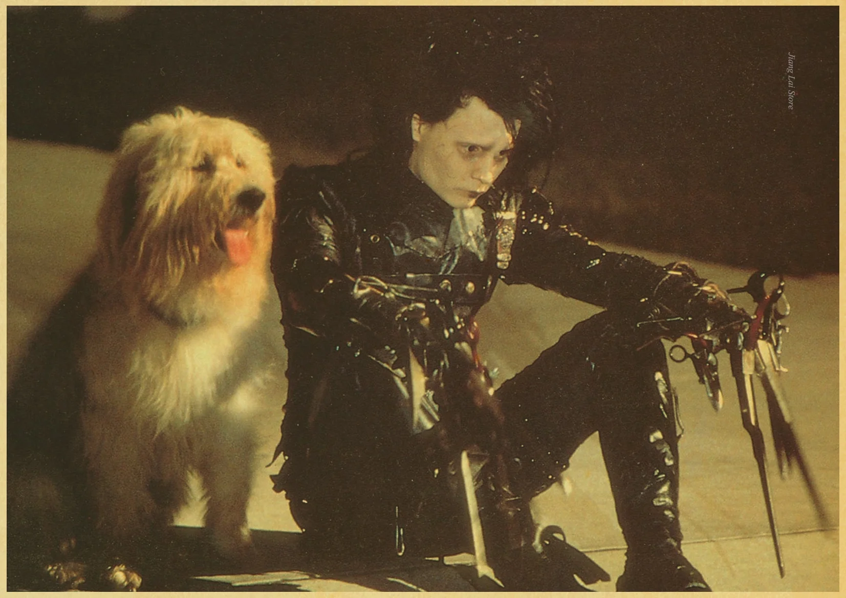 H292 Классический фильм Эдварда сissorhands плакат печать на крафтовой бумаге украшение дома винтажный плакат на стену художественная роспись Наклейка на стену - Цвет: H292