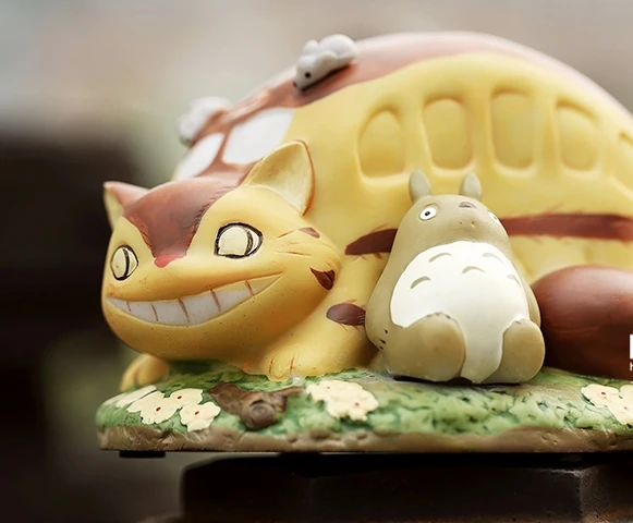 Хаяо Миядзаки Ghibli Мой сосед Тоторо ветер демон автобус Cat Заводной Music Box