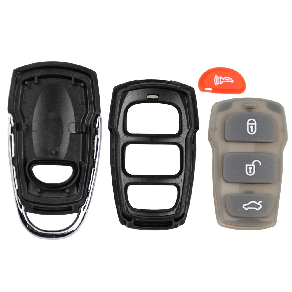 OkeyTech Автомобильный ключ оболочка для Hyundai Tucson Santa FE Kia Elantra Sorento Cerato