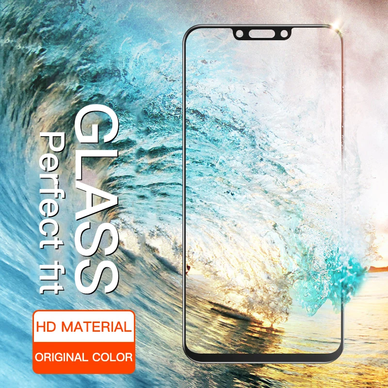 19D изогнутое закаленное стекло для huawei Honor 10 Lite 8X Max 8C 8A A7 A5S View 20 защитная пленка на весь экран