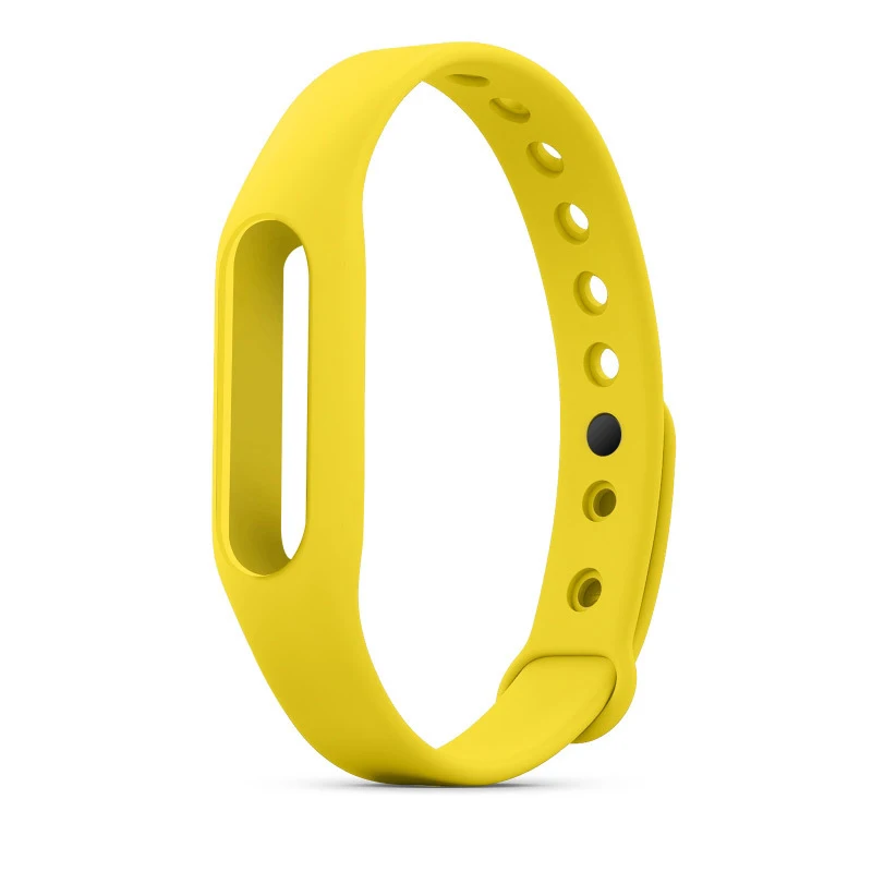 Yellow Mi Band 2 силиконовый ремешок на запястье для xiaomi mi band 2 Смарт-часы ремешок xao mi xio mi band 2 mi Band band2 аксессуары браслет - Цвет: Yellow