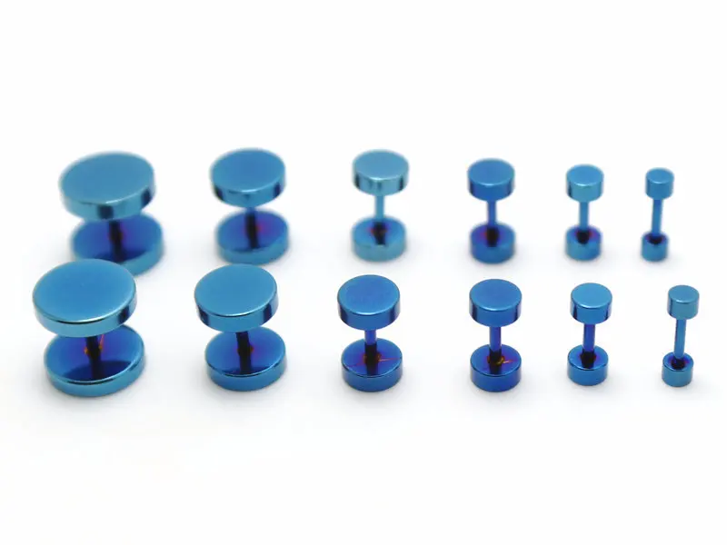 Обманщиков серьги пирсинг Нержавеющая сталь ювелирное изделие для тела 3-14mm1pc