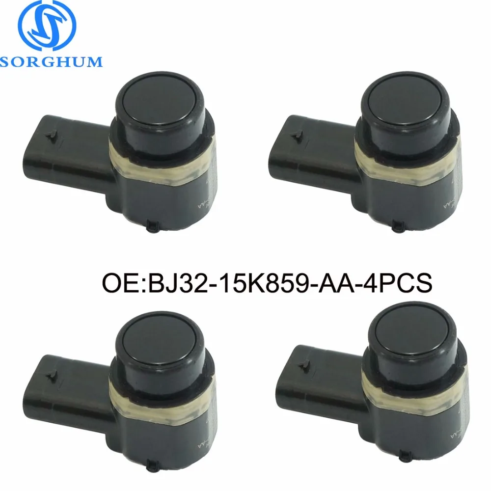 

4pcs BJ32-15K859-AA Car pdc Radar Parking Sensor BJ3215K859AA For Ford 2012-2016 Land Rover Jaguar EVOQUE SPORT LR024299