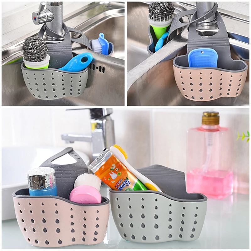 1 шт. портативная корзина для дома кухни висячая дренажная сумка ванной