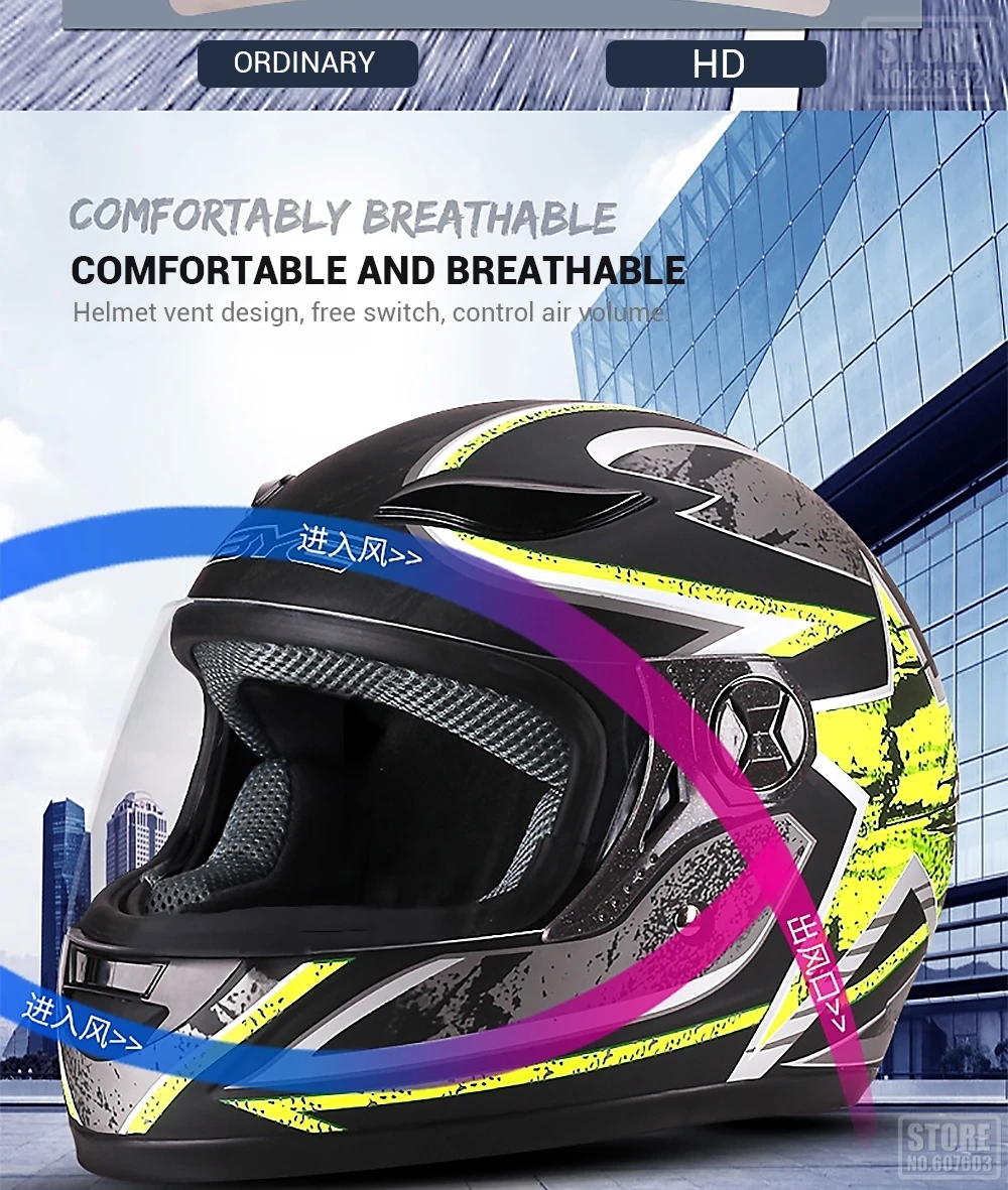 BYE мотоциклетный шлем Полнолицевой шлем дышащий Capacete Da Motocicleta ABS шлем для верховой езды мотоциклетный шлем для мотокросса Cascos Para