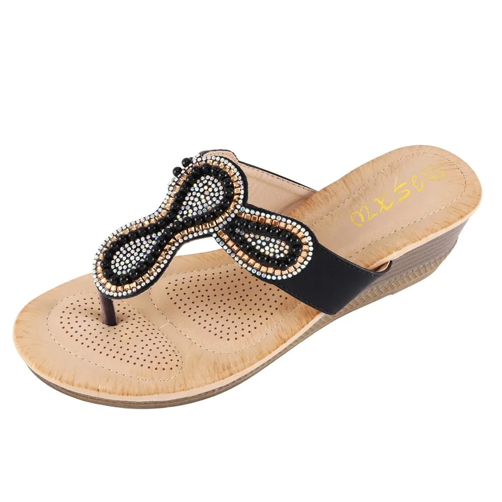 Новинка 2019 года сезон весна лето женская элегантная обувь на плоской подошве с Т