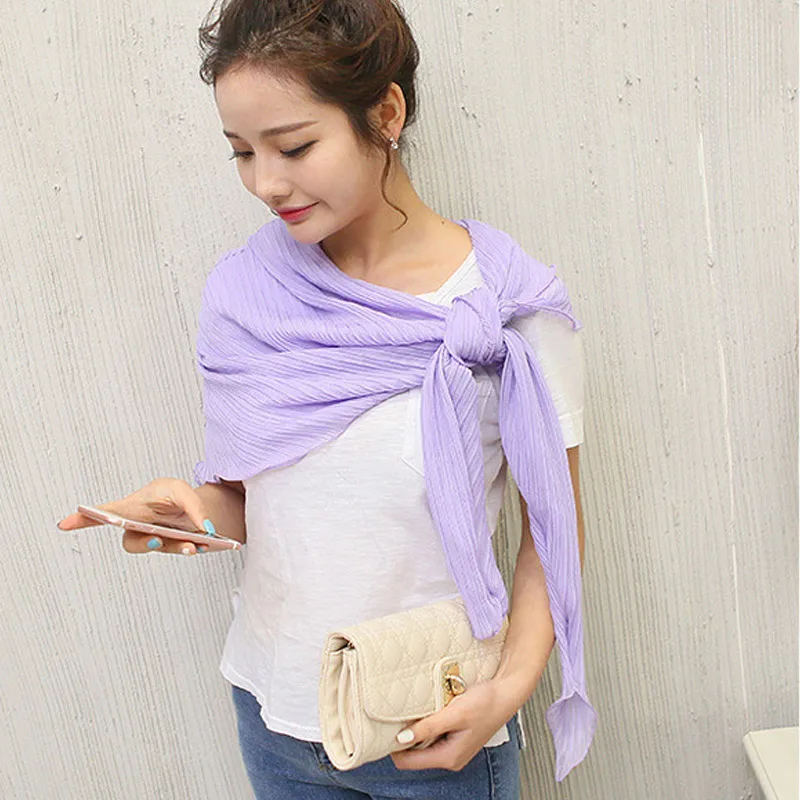 Сексуальные летние женские накидки с защитой от солнца свободная шаль тонкий